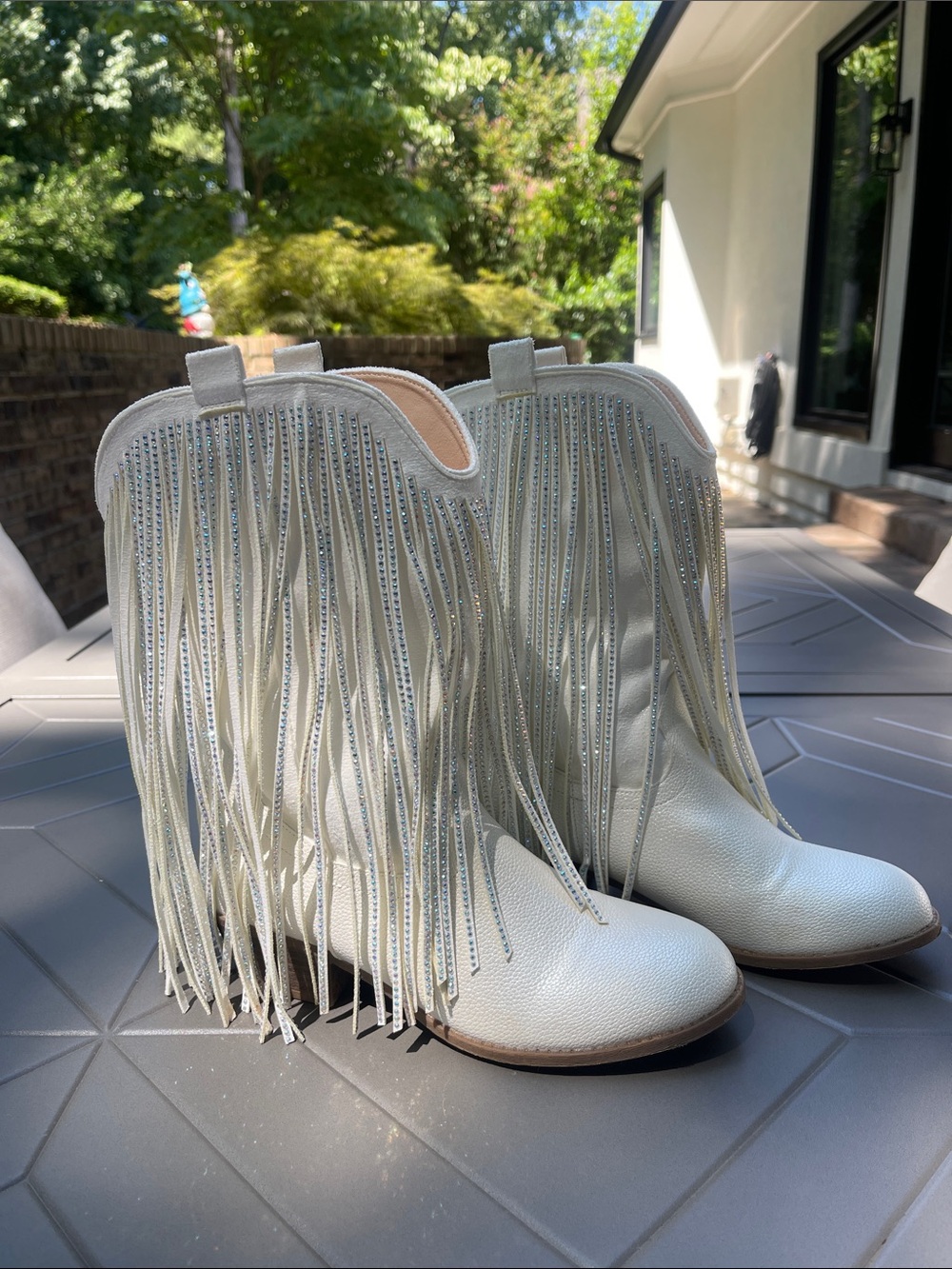 Rhinestone Fringe Cowgirl Boots for Girls Cowboy Boots